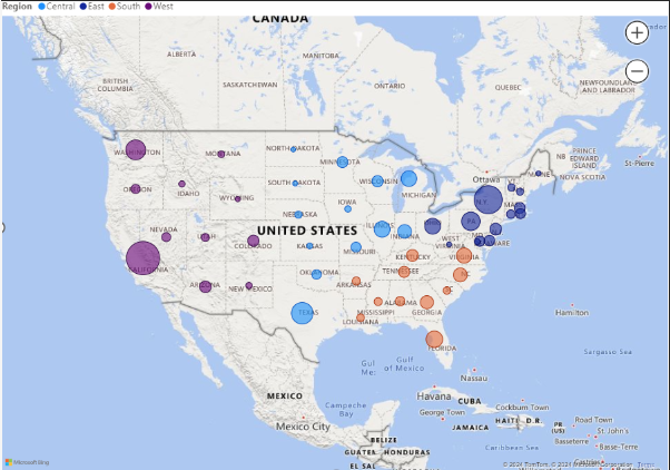Example of Basic Map Chart